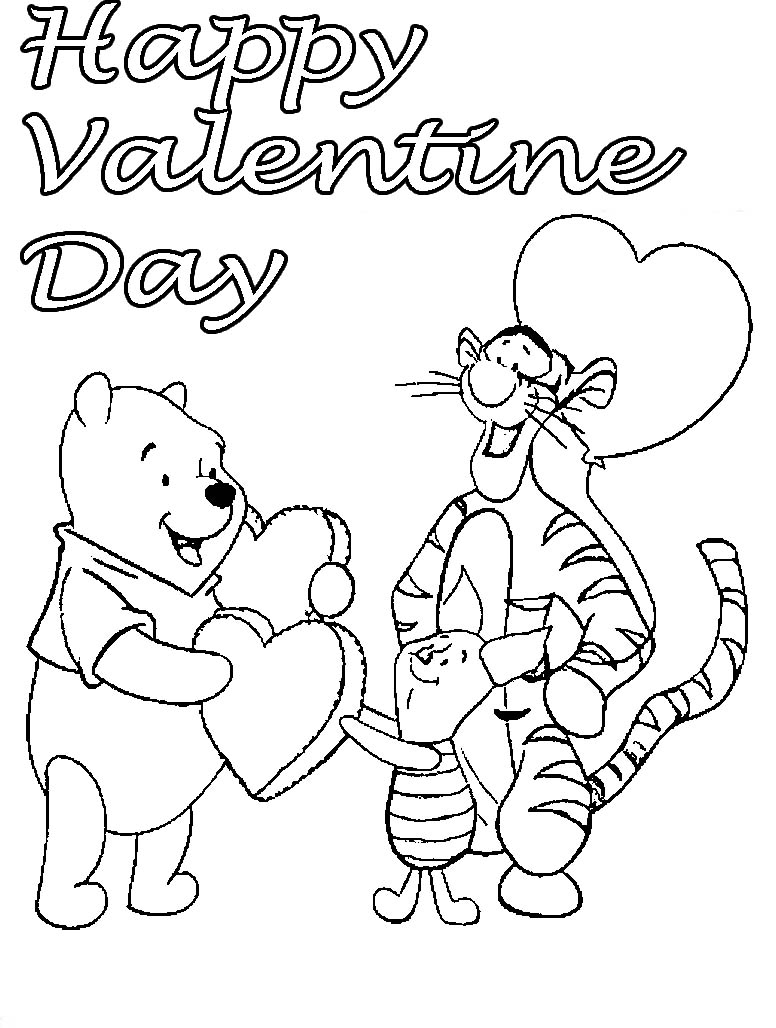 Valentine Coloring Sheets Free Printable Cute Valentines Day Coloring Pages Coloring Valentines Pages Valentine Abc Mouse