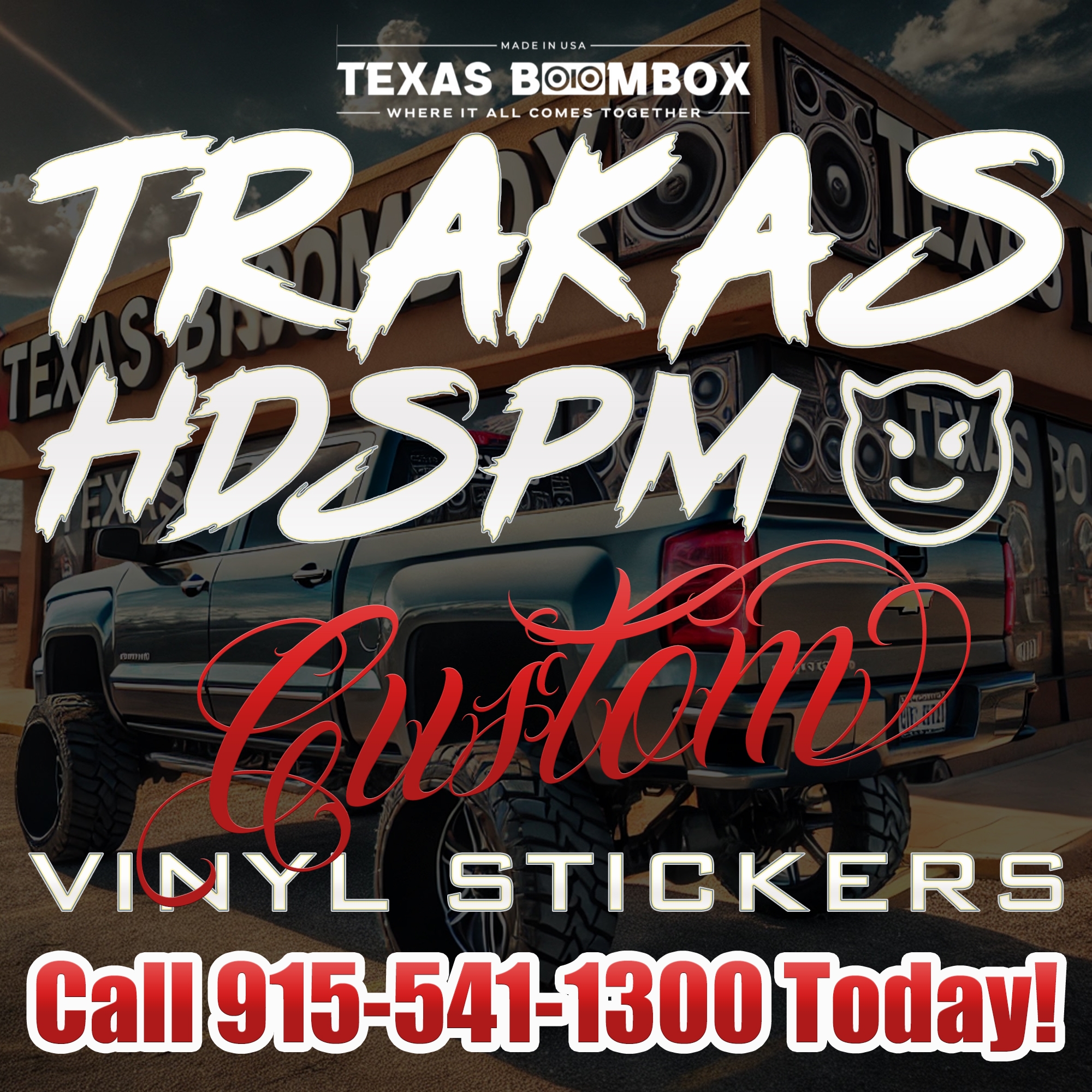 Vinyl Decals Near Me El Paso Texas Boombox