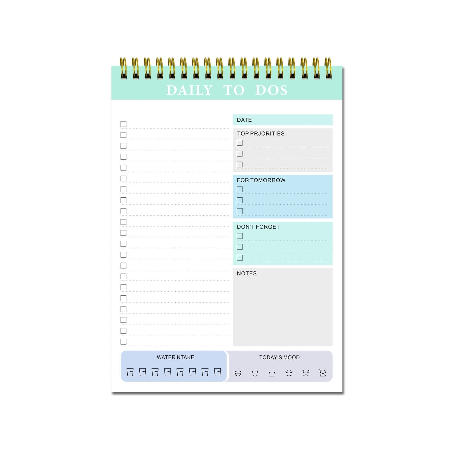 Wadada To Do List Pad To Do List Notebook For Work With 60 Sheets Undated Daily Planner Perfect For Daily Tasks And Goal Setting To Do List Notepad Suitable For Office Home