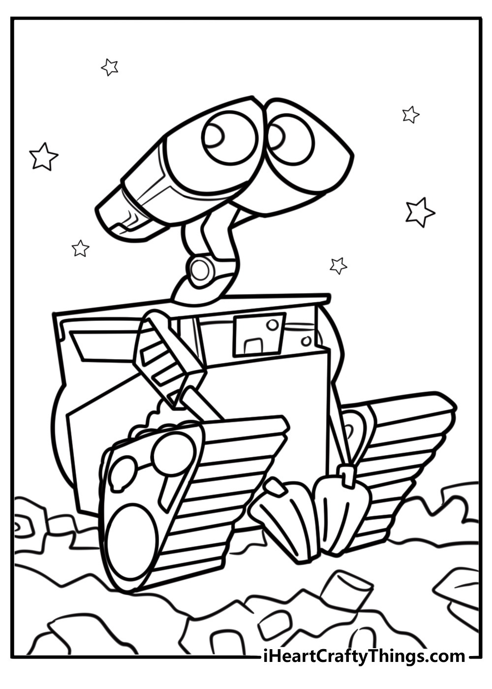 wall e coloring pages