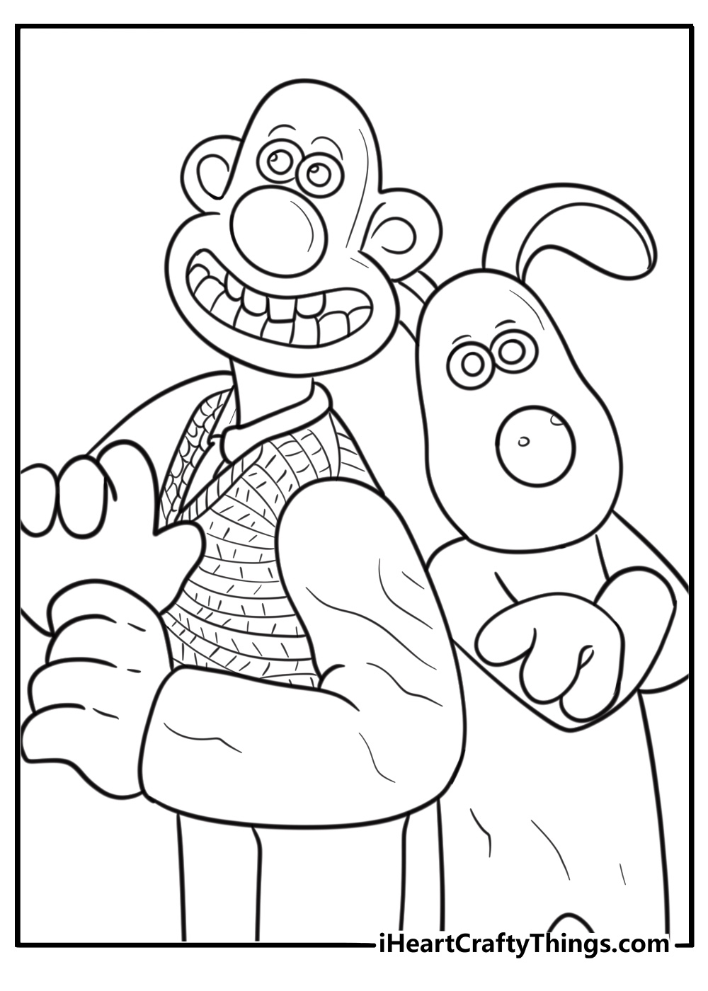 Wallace And Gromit Coloring Pages 20 Free Printables 
