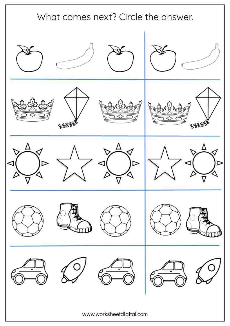 What Comes Next W2 Worksheet Digital 1 Teacher Made Resources
