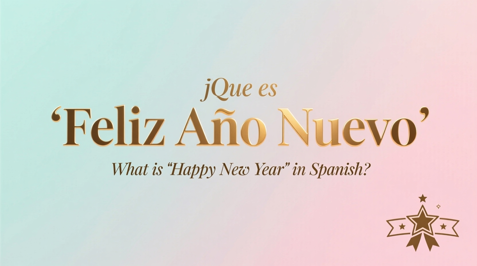 What Is Happy New Year In Spanish 