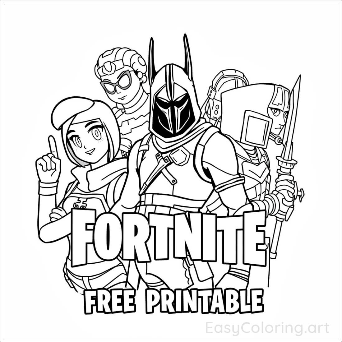 Who Says Fortnite Fun Has To Stay On screen We ve Got FREE Printable Coloring Pages Featuring Your Favorite Skins Like Peely Drift Aura And Even Deadpool Fortnite FortniteArt FortniteFanArt Color Battle 