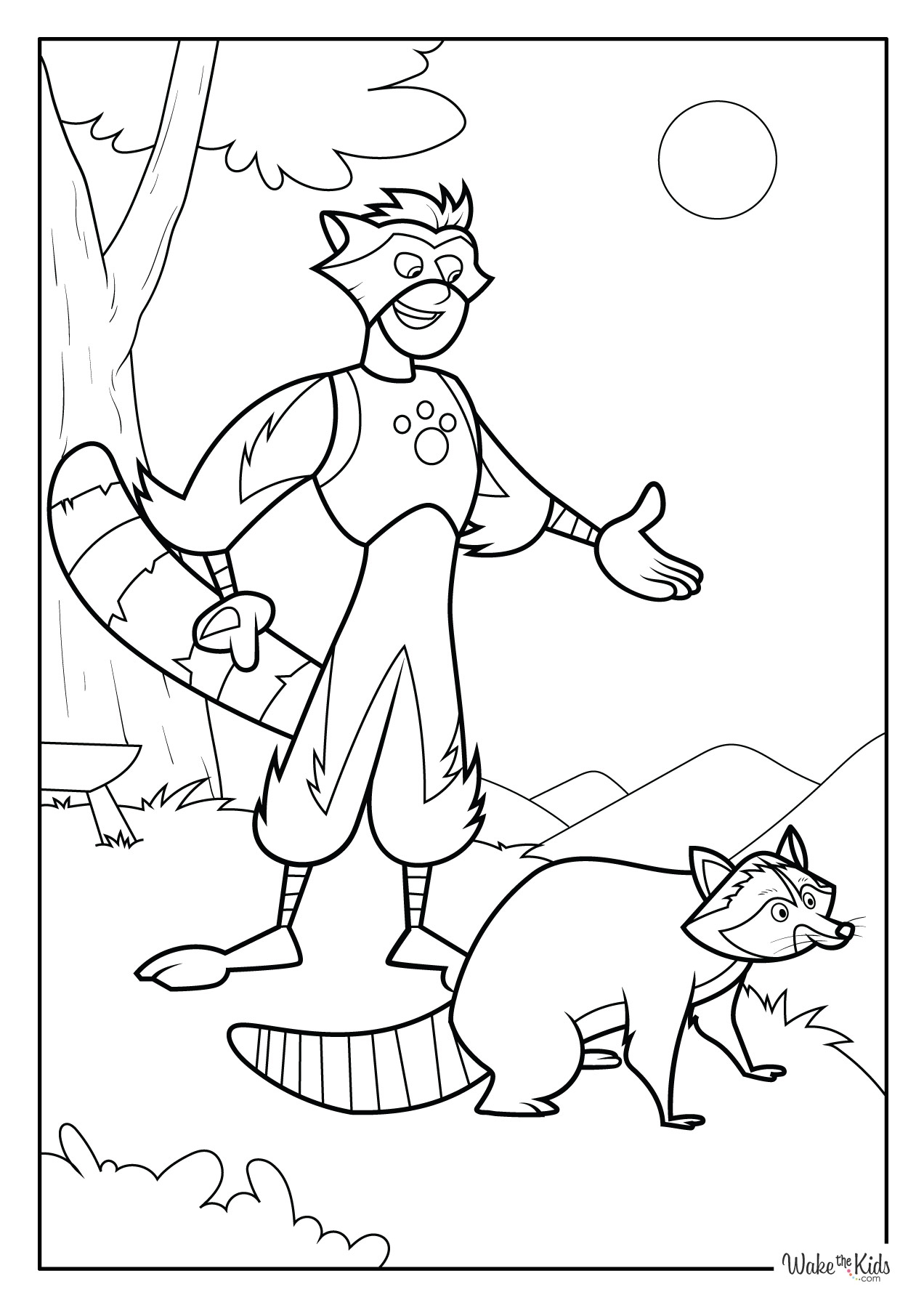 printable wild kratts coloring pages