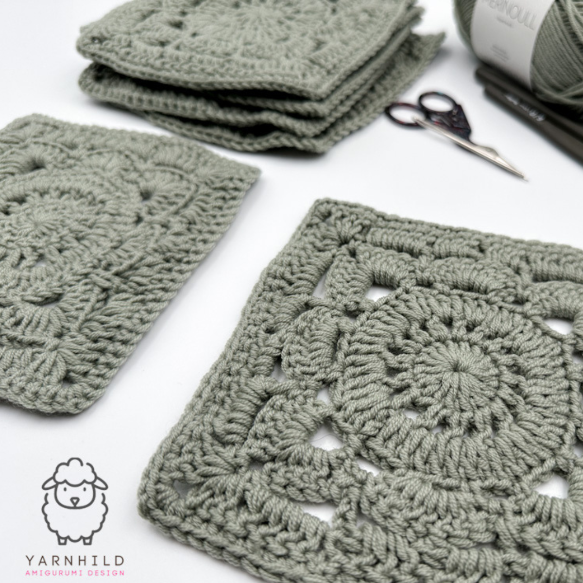 free printable crochet granny square patterns