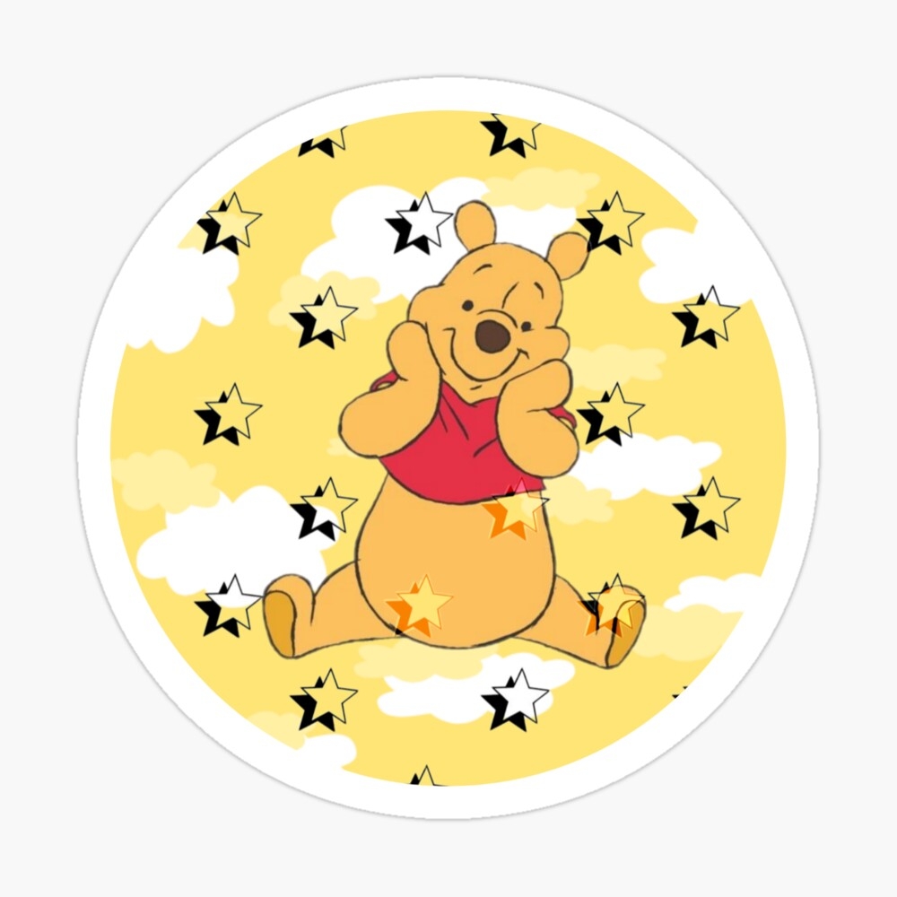 sticker winnie the pooh