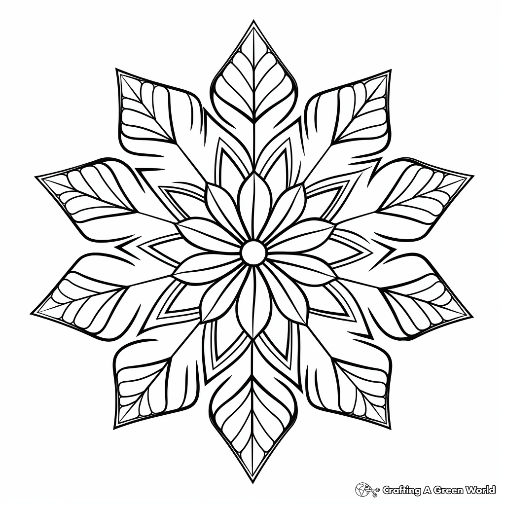 Winter For Adults Coloring Pages Free Printable 