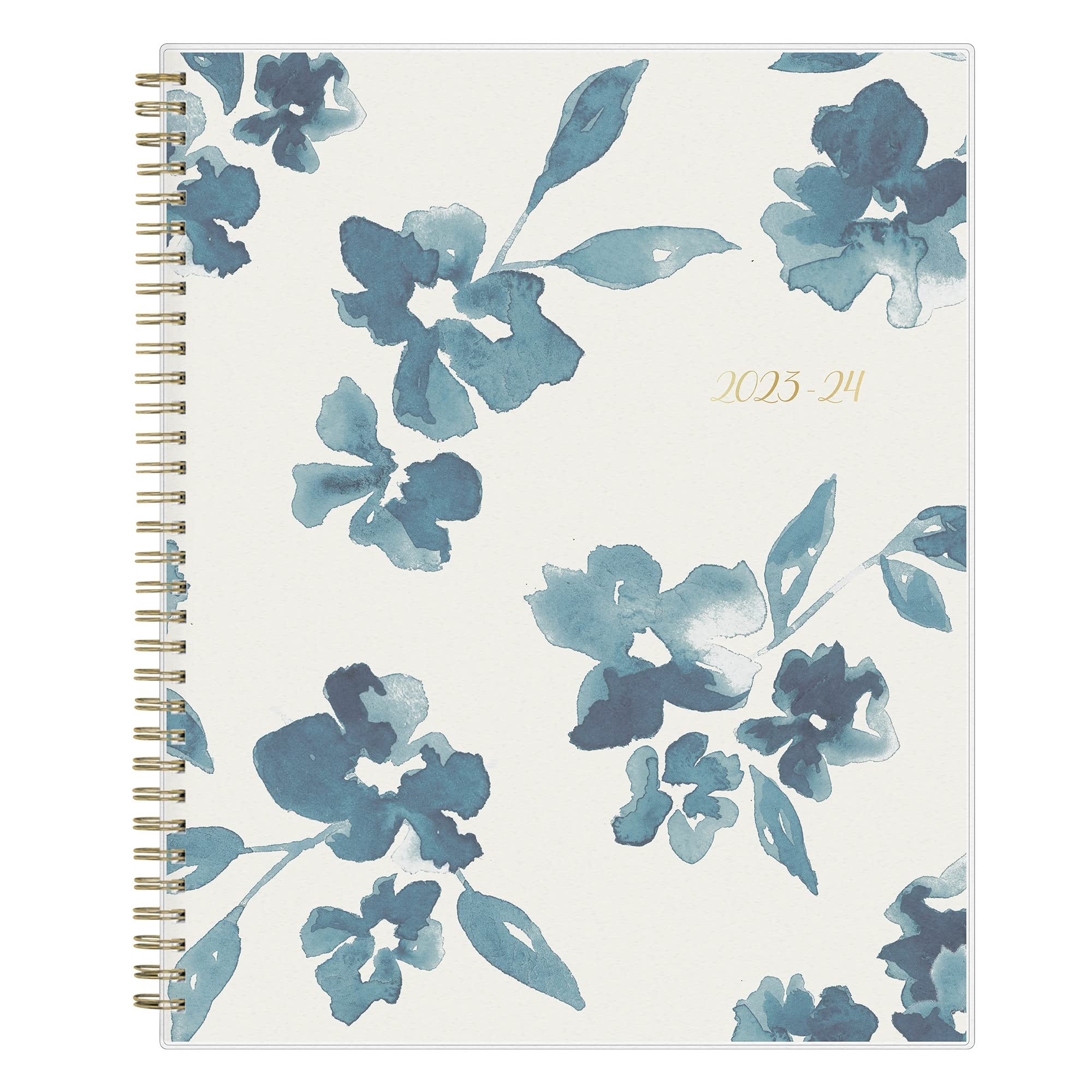 Wirebound Student Planner Blue Sky 2023 2024 Academic Planner Weekly Monthly 8 5x11 Organizer With Frosted Cover Academic Planner 2025 2026 8 5 X 11