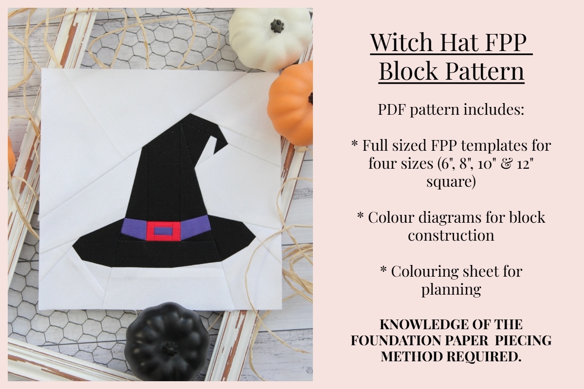 free printable witch hat pattern