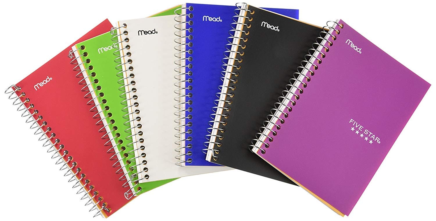 five star bow notebook