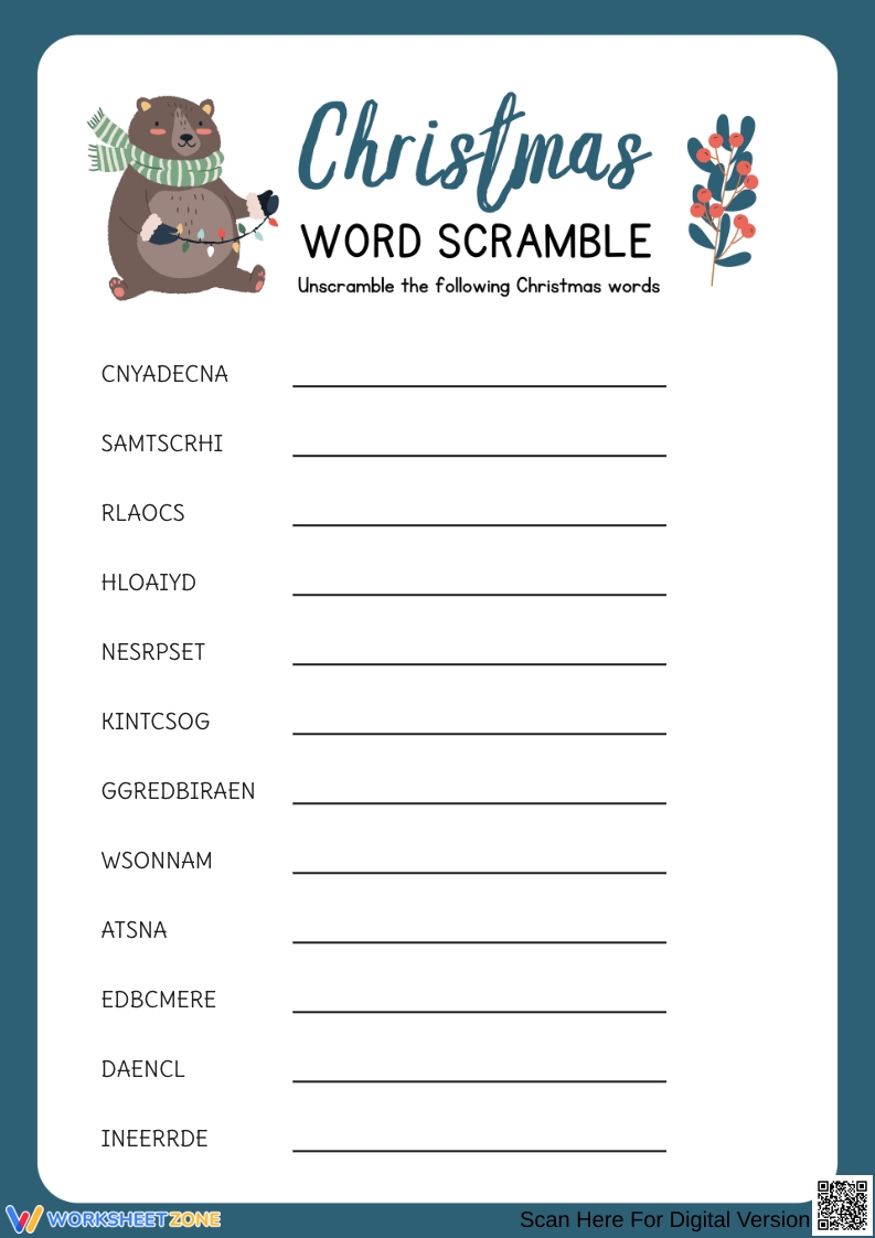 Word Scramble Generator FREE Word Scrambler Tool