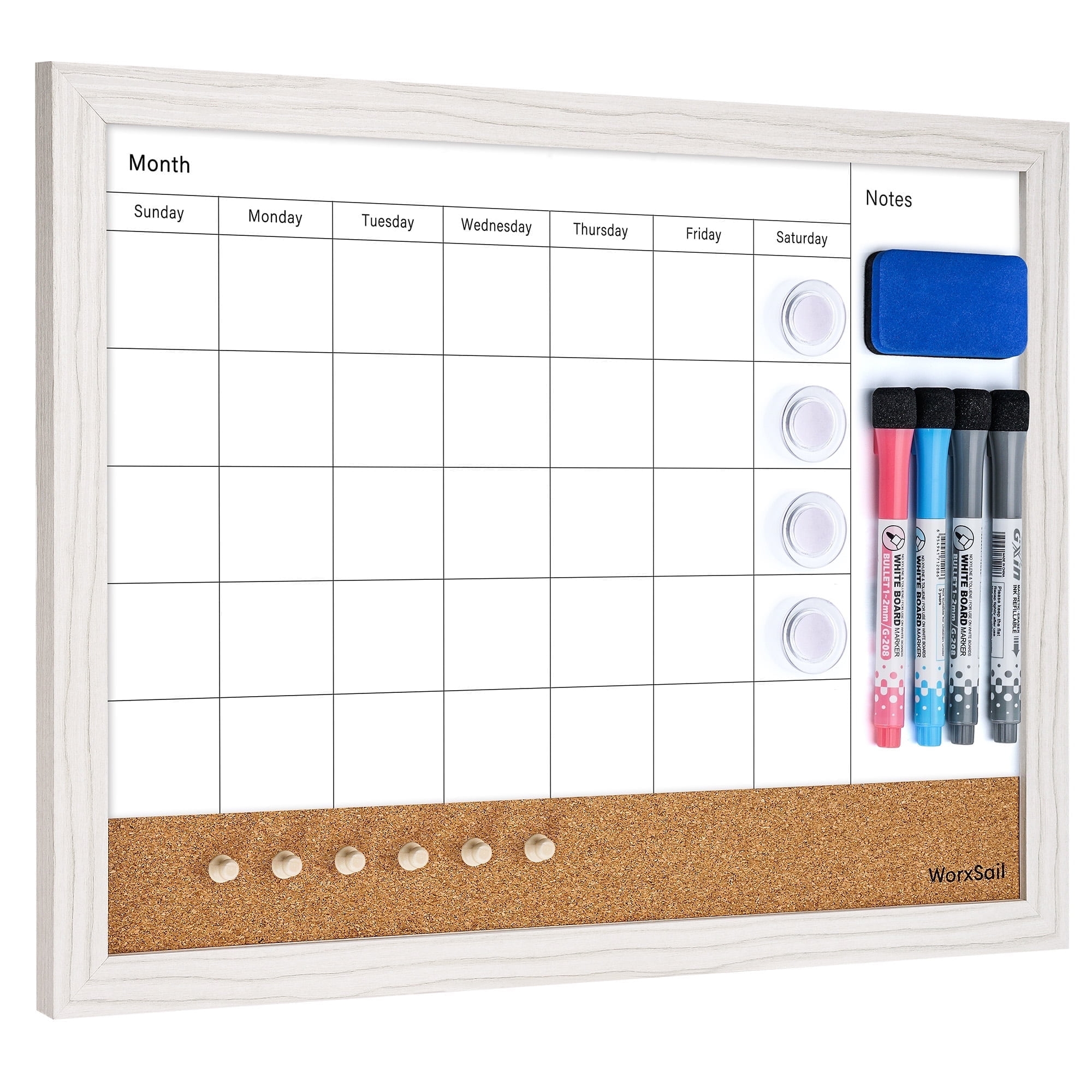 calendar with wipe board