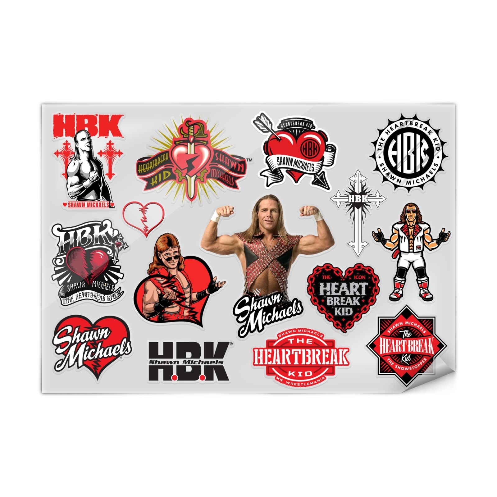 WWE SHAWN MICHAELS STICKERS SKIN DECALS FOR LAPTOP SMARTPHONE GAMING NOTEBOOK EBay